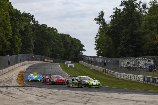#163 Ferrari 296 GT3 EVO of Jay Schreibman and Benny Simonsen, AF Corse USA, GT World Challenge America, Am, SRO America, Road America, Elkhart Lake, WI, Aug 27 - 30, 2026
 | Fabian Lagunas | www.lagunasphotography.com | 2026