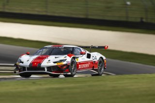 #04 Ferrari 296 GT3 of Tony Davis and Scott Andrews, HP-TECH Motorsport, GT World Challenge America, Pro-Am, SRO America, Barber Motorsport Park, Leeds, AL, Sept 24 - 27, 2026
 | Andrew Miterko Photography LLC &copy;2026