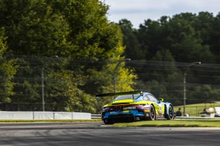 #242 Porsche 911 GT3-R (992) EVO of Therese Lahlouh and Thomas Merrill, Wright Motorsports, GT World Challenge America, Pro-Am, SRO America, Barber Motorsport Park, Leeds, AL, Sept 24 - 27, 2026
 | Andrew Miterko Photography LLC &copy;2026