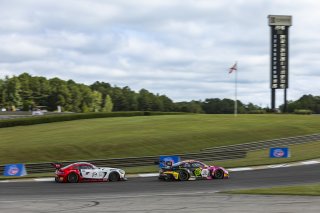 #13 Porsche 911 GT3-R (992) EVO of Todd Parriott and Riley Dickinson, Kellymoss, GT World Challenge America, Pro-Am, SRO America, Barber Motorsport Park, Leeds, AL, Sept 24 - 27, 2026, #34 Mercedes-AMG GT3 EVO of Michai Stephens and Mikael Grenier, JMF Mo | Fabian Lagunas | www.lagunasphotography.com | 2026