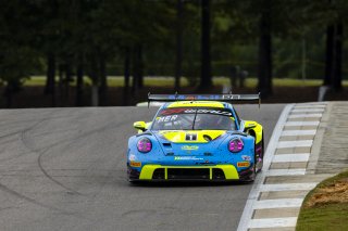 #242 Porsche 911 GT3-R (992) EVO of Therese Lahlouh and Thomas Merrill, Wright Motorsports, GT World Challenge America, Pro-Am, SRO America, Barber Motorsport Park, Leeds, AL, Sept 24 - 27, 2026
 | Fabian Lagunas | www.lagunasphotography.com | 2026