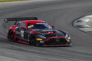 #27 Mercedes-AMG GT3 EVO of Jason Daskalos and Philip Ellis, JMF Motorsports, GT World Challenge America, Pro-Am, SRO America, Barber Motorsport Park, Leeds, AL, Sept 24 - 27, 2026
 | Fabian Lagunas | www.lagunasphotography.com | 2026