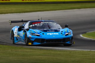#12 Ferrari 296 GT3 EVO of Matias Perez Companc and Frederik Schandorff, AF Corse USA, GT World Challenge America, Pro, SRO America, Barber Motorsport Park, Leeds, AL, Sept 24 - 27, 2026
 | Fabian Lagunas | www.lagunasphotography.com | 2026