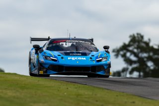 #12 Ferrari 296 GT3 EVO of Matias Perez Companc and Frederik Schandorff, AF Corse USA, GT World Challenge America, Pro, SRO America, Barber Motorsport Park, Leeds, AL, Sept 24 - 27, 2026
 | Fabian Lagunas | www.lagunasphotography.com | 2026