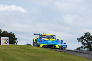 #242 Porsche 911 GT3-R (992) EVO of Therese Lahlouh and Thomas Merrill, Wright Motorsports, GT World Challenge America, Pro-Am, SRO America, Barber Motorsport Park, Leeds, AL, Sept 24 - 27, 2026
 | Fabian Lagunas | www.lagunasphotography.com | 2026