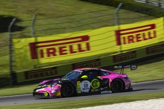 #13 Porsche 911 GT3-R (992) EVO of Todd Parriott and Riley Dickinson, Kellymoss, GT World Challenge America, Pro-Am, SRO America, Barber Motorsport Park, Leeds, AL, Sept 24 - 27, 2026
 | Fabian Lagunas | www.lagunasphotography.com | 2026
