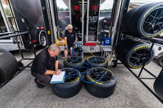 Paddock, #71 Aston Martin Vantage AMR GT3 EVO of Frank Depew and Robin Liddell, Rebel Rock Racing, GT World Challenge America, Pro-Am, SRO America, Barber Motorsport Park, Leeds, AL, Sept 24 - 27, 2026
 | Fabian Lagunas | www.lagunasphotography.com | 2026