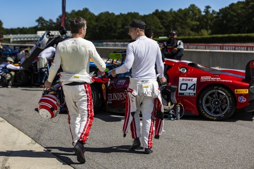 #04 Ferrari 296 GT3 of Tony Davis and Scott Andrews, HP-TECH Motorsport, GT World Challenge America, Pro-Am, SRO America, Barber Motorsport Park, Leeds, AL, Sept 24 - 27, 2026
 | Fabian Lagunas | www.lagunasphotography.com | 2026