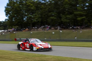 #8 Porsche 911 GT3-R (992) EVO of Michael McCann Jr. and Zachary Vanier, McCann Racing, GT World Challenge America, Pro, SRO America, Barber Motorsport Park, Leeds, AL, Sept 24 - 27, 2026
 | Fabian Lagunas | www.lagunasphotography.com | 2026