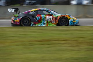 #31 Porsche 911 GT3-R (992) EVO of Dave Musial Jr. and Ryan Yardley, Wright Motorsports, GT World Challenge America, Pro-Am, SRO America, Barber Motorsport Park, Leeds, AL, Sept 24 - 27, 2026
 | Fabian Lagunas | www.lagunasphotography.com | 2026
