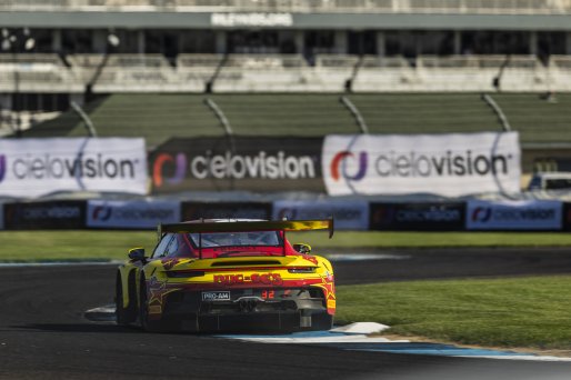 #32 Porsche 911 GT3-R (992) EVO of Kyle Washington, Riccardo Pera, and Ayhancan Guven, GMG Racing, Indianapolis 8 Hour / GT World Challenge America, IGTC Pro-Am, SRO America, Indianapolis 8 Hour, Indianapolis Motor Speedway, Speedway, IN, Oct 7 - 11, 2026 | Fabian Lagunas | www.lagunasphotography.com | 2026