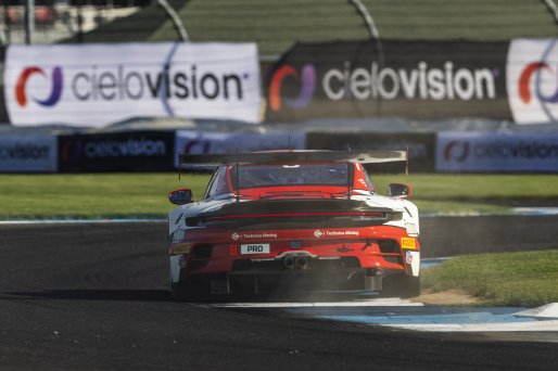 #8 Porsche 911 GT3-R (992) EVO of Michael McCann Jr., Zachary Vanier, and Alessio Picariello, McCann Racing, Indianapolis 8 Hour / GT World Challenge America, IGTC Pro, SRO America, Indianapolis 8 Hour, Indianapolis Motor Speedway, Speedway, IN, Oct 7 - 1 | Fabian Lagunas | www.lagunasphotography.com | 2026