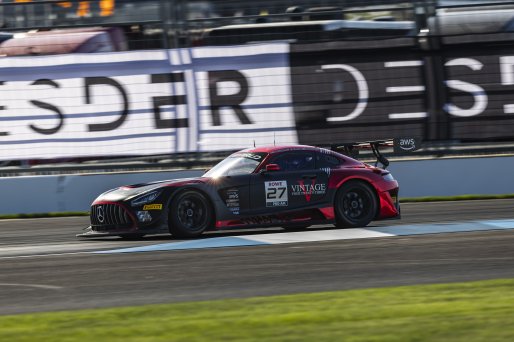 #27 Mercedes-AMG GT3 EVO of Jason Daskalos, Wyatt Brichacek, and Philip Ellis, JMF Motorsports, Indianapolis 8 Hour / GT World Challenge America, IGTC Pro-Am, SRO America, Indianapolis 8 Hour, Indianapolis Motor Speedway, Speedway, IN, Oct 7 - 11, 2026
 | Fabian Lagunas | www.lagunasphotography.com | 2026