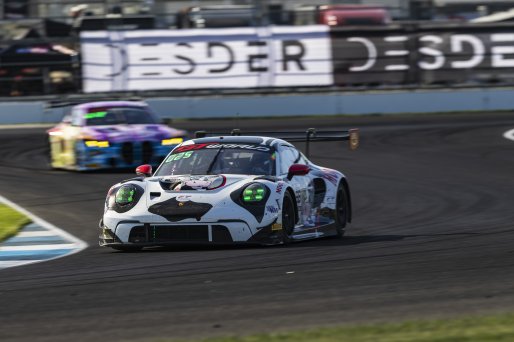 #88 Porsche 911 GT3-R (992) EVO of John Gilliland, Aaron Jeansonne, and Loek Hartog, Kellymoss, Indianapolis 8 Hour / GT World Challenge America, IGTC Pro-Am, SRO America, Indianapolis 8 Hour, Indianapolis Motor Speedway, Speedway, IN, Oct 7 - 11, 2026
 | Fabian Lagunas | www.lagunasphotography.com | 2026