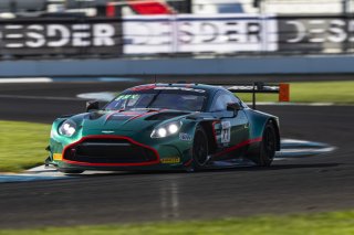 #71 Aston Martin Vantage AMR GT3 EVO of Frank Depew, Robin Liddell, and Andrew Davis, Rebel Rock Racing, Indianapolis 8 Hour / GT World Challenge America, Pro-Am, SRO America, Indianapolis 8 Hour, Indianapolis Motor Speedway, Speedway, IN, Oct 7 - 11, 202 | Fabian Lagunas | www.lagunasphotography.com | 2026