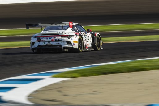 #88 Porsche 911 GT3-R (992) EVO of John Gilliland, Aaron Jeansonne, and Loek Hartog, Kellymoss, Indianapolis 8 Hour / GT World Challenge America, IGTC Pro-Am, SRO America, Indianapolis 8 Hour, Indianapolis Motor Speedway, Speedway, IN, Oct 7 - 11, 2026
 | Fabian Lagunas | www.lagunasphotography.com | 2026