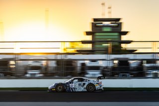 #017 Porsche 911 GT3-R (992) EVO of Michael Clark, Lars Kern, and Colin Braun, Kellymoss, Indianapolis 8 Hour / GT World Challenge America, IGTC Pro-Am, SRO America, Indianapolis 8 Hour, Indianapolis Motor Speedway, Speedway, IN, Oct 7 - 11, 2026
 | Fabian Lagunas