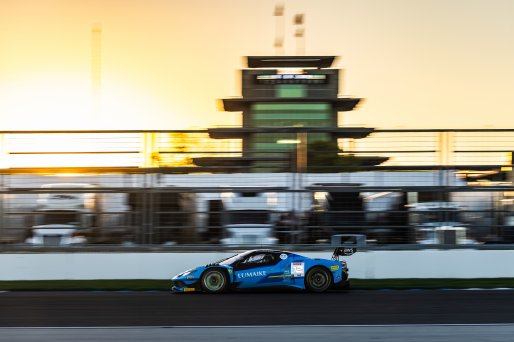 #12 Ferrari 296 GT3 EVO of Matias Perez Companc, Frederik Schandorff, and Nicklas Nielsen, AF Corse USA, Indianapolis 8 Hour / GT World Challenge America, IGTC Pro, SRO America, Indianapolis 8 Hour, Indianapolis Motor Speedway, Speedway, IN, Oct 7 - 11, 2 | Fabian Lagunas