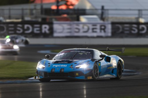 #12 Ferrari 296 GT3 EVO of Matias Perez Companc, Frederik Schandorff, and Nicklas Nielsen, AF Corse USA, Indianapolis 8 Hour / GT World Challenge America, IGTC Pro, SRO America, Indianapolis 8 Hour, Indianapolis Motor Speedway, Speedway, IN, Oct 7 - 11, 2 | Fabian Lagunas | www.lagunasphotography.com | 2026