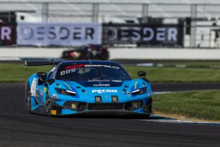 #12 Ferrari 296 GT3 EVO of Matias Perez Companc, Frederik Schandorff, and Nicklas Nielsen, AF Corse USA, Indianapolis 8 Hour / GT World Challenge America, IGTC Pro, SRO America, Indianapolis 8 Hour, Indianapolis Motor Speedway, Speedway, IN, Oct 7 - 11, 2 | Fabian Lagunas | www.lagunasphotography.com | 2026