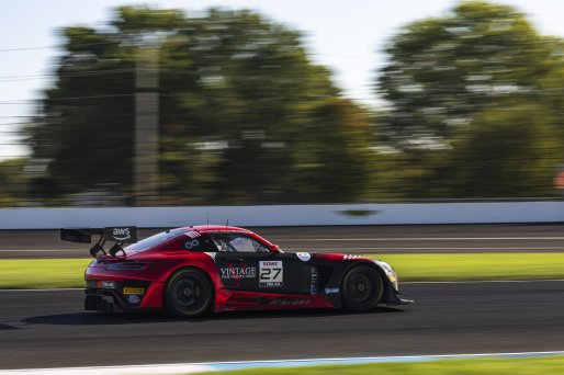 #27 Mercedes-AMG GT3 EVO of Jason Daskalos, Wyatt Brichacek, and Philip Ellis, JMF Motorsports, Indianapolis 8 Hour / GT World Challenge America, IGTC Pro-Am, SRO America, Indianapolis 8 Hour, Indianapolis Motor Speedway, Speedway, IN, Oct 7 - 11, 2026
 | Fabian Lagunas | www.lagunasphotography.com | 2026
