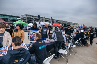 Autograph Session, #9 Mercedes-AMG GT3 EVO of Brayton Williams, Indy Dontje, and Daniel Morad, TR3 Racing, Indianapolis 8 Hour / GT World Challenge America, IGTC Pro-Am, SRO America, Indianapolis 8 Hour, Indianapolis Motor Speedway, Speedway, IN, Oct 7 -  | SRO Motorsports Group
