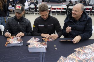 Autograph Session, #91 Porsche 911 GT3-R (992) EVO of Ralf Bohn, Alfred Renauer, and Robert Renauer, Herberth Motorsport, Indianapolis 8 Hour / GT World Challenge America, IGTC Pro-Am, SRO America, Indianapolis 8 Hour, Indianapolis Motor Speedway, Speedwa | Fabian Lagunas | www.lagunasphotography.com | 2026