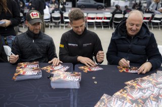 Autograph Session, #91 Porsche 911 GT3-R (992) EVO of Ralf Bohn, Alfred Renauer, and Robert Renauer, Herberth Motorsport, Indianapolis 8 Hour / GT World Challenge America, IGTC Pro-Am, SRO America, Indianapolis 8 Hour, Indianapolis Motor Speedway, Speedwa | Fabian Lagunas | www.lagunasphotography.com | 2026