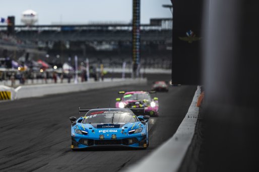 #12 Ferrari 296 GT3 EVO of Matias Perez Companc, Frederik Schandorff, and Nicklas Nielsen, AF Corse USA, Indianapolis 8 Hour / GT World Challenge America, IGTC Pro, SRO America, Indianapolis 8 Hour, Indianapolis Motor Speedway, Speedway, IN, Oct 7 - 11, 2 | Fabian Lagunas | www.lagunasphotography.com | 2026