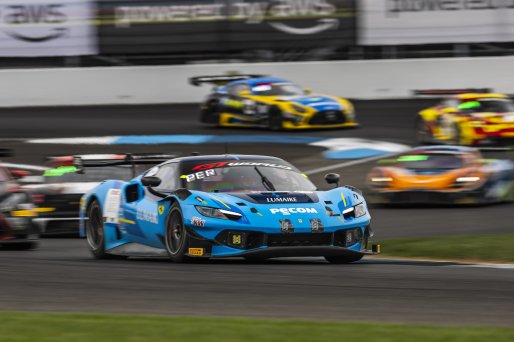 #12 Ferrari 296 GT3 EVO of Matias Perez Companc, Frederik Schandorff, and Nicklas Nielsen, AF Corse USA, Indianapolis 8 Hour / GT World Challenge America, IGTC Pro, SRO America, Indianapolis 8 Hour, Indianapolis Motor Speedway, Speedway, IN, Oct 7 - 11, 2 | Fabian Lagunas | www.lagunasphotography.com | 2026