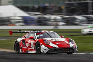 #8 Porsche 911 GT3-R (992) EVO of Michael McCann Jr., Zachary Vanier, and Alessio Picariello, McCann Racing, Indianapolis 8 Hour / GT World Challenge America, IGTC Pro, SRO America, Indianapolis 8 Hour, Indianapolis Motor Speedway, Speedway, IN, Oct 7 - 1 | Fabian Lagunas | www.lagunasphotography.com | 2026