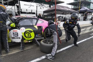#13 Porsche 911 GT3-R (992) EVO of Todd Parriott, Riley Dickinson, and Kay Van Berlo, Kellymoss, Indianapolis 8 Hour / GT World Challenge America, IGTC Pro-Am, SRO America, Indianapolis 8 Hour, Indianapolis Motor Speedway, Speedway, IN, Oct 7 - 11, 2026
 | Fabian Lagunas | www.lagunasphotography.com | 2026