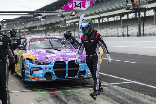 #14 BMW M4 GT3 EVO of Slade Stewart, Andy Lee, and Jesse Krohn, Riley Technologies, Indianapolis 8 Hour / GT World Challenge America, IGTC Pro-Am, SRO America, Indianapolis 8 Hour, Indianapolis Motor Speedway, Speedway, IN, Oct 7 - 11, 2026
 | Fabian Lagunas | www.lagunasphotography.com | 2026