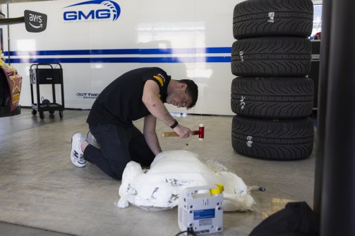 #32 Porsche 911 GT3-R (992) EVO of Kyle Washington, Riccardo Pera, and Ayhancan Guven, GMG Racing, Indianapolis 8 Hour / GT World Challenge America, IGTC Pro-Am, SRO America, Indianapolis 8 Hour, Indianapolis Motor Speedway, Speedway, IN, Oct 7 - 11, 2026 | Fabian Lagunas | www.lagunasphotography.com | 2026