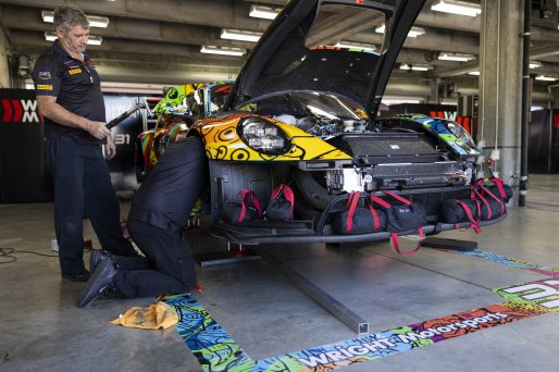 /#31 Porsche 911 GT3-R (992) EVO of Dave Musial Jr., Ryan Yardley, and Laurin Heinrich, Wright Motorsports, Indianapolis 8 Hour / GT World Challenge America, IGTC Pro-Am, SRO America, Indianapolis 8 Hour, Indianapolis Motor Speedway, Speedway, IN, Oct 7 - | Fabian Lagunas | www.lagunasphotography.com | 2026