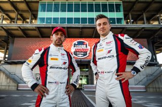 #34 Mercedes-AMG GT3 EVO of Michai Stephens, Mikael Grenier, and Maxime Martin, Mercedes-AMG Team JMF Motorsports, Indianapolis 8 Hour / GT World Challenge America, IGTC Pro, SRO America, Indianapolis 8 Hour, Indianapolis Motor Speedway, Speedway, IN, Oct | Fabian Lagunas