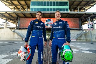 #12 Ferrari 296 GT3 EVO of Matias Perez Companc, Frederik Schandorff, and Nicklas Nielsen, AF Corse USA, Indianapolis 8 Hour / GT World Challenge America, IGTC Pro, SRO America, Indianapolis 8 Hour, Indianapolis Motor Speedway, Speedway, IN, Oct 7 - 11, 2 | Fabian Lagunas
