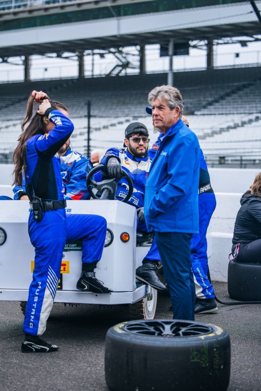SRO Officials, Grid Walk, Indianapolis 8 Hour / GT World Challenge America, IGTC Pro, SRO America, Indianapolis 8 Hour, Indianapolis Motor Speedway, Speedway, IN, Oct 7 - 11, 2026, #6 Ford Mustang GT3 EVO of Scott Dollahite, Alex Sedgwick, and Christopher | SRO Motorsports Group
