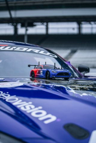 SRO Officials, Grid Walk, Indianapolis 8 Hour / GT World Challenge America, IGTC Pro, SRO America, Indianapolis 8 Hour, Indianapolis Motor Speedway, Speedway, IN, Oct 7 - 11, 2026, #34 Mercedes-AMG GT3 EVO of Michai Stephens, Mikael Grenier, and Maxime Ma | SRO Motorsports Group