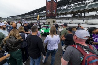 Grid Walk, Indianapolis 8 Hour / GT World Challenge America, IGTC Pro, SRO America, Indianapolis 8 Hour, Indianapolis Motor Speedway, Speedway, IN, Oct 7 - 11, 2026, #99 BMW M4 GT3 EVO of Derek DeBoer, Hampus Eriksson, and Marcus Ericsson, Random Vandals  | Fabian Lagunas | www.lagunasphotography.com | 2026