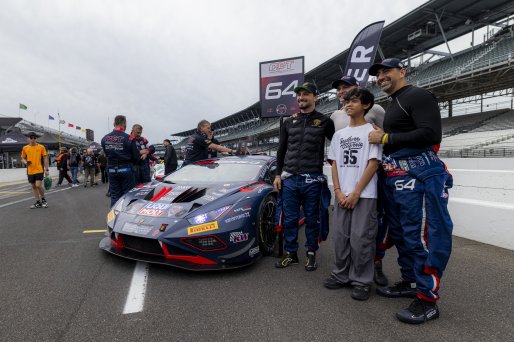 Grid Walk, Indianapolis 8 Hour / GT World Challenge America, IGTC Pro, SRO America, Indianapolis 8 Hour, Indianapolis Motor Speedway, Speedway, IN, Oct 7 - 11, 2026, #64 Lamborghini Huracan GT3 EVO2 of Nicolai Elghanayan, Mads Siljehaug, and Loris Spinell | Fabian Lagunas | www.lagunasphotography.com | 2026