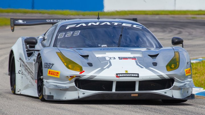 Heylen, Grenier, Triarsi Set Tone for GT World Challenge Weekend in First Practice