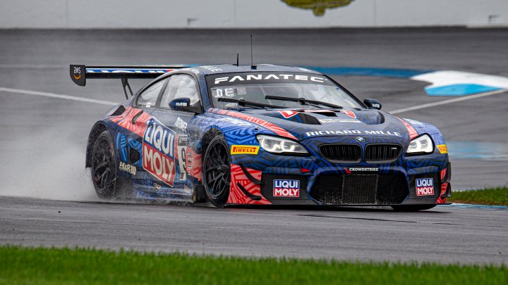 Indy Free Practice: Gounon bags top spot at drying conditions. De Phillippi, Turner Lead GTWCA Contingent