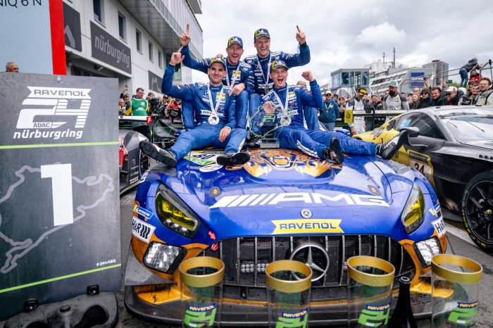 Winward&rsquo;s Engel, Martin, Schiller and Stolz end Mercedes-AMG&rsquo;s 10-year 24h N&uuml;rburgring victory wait
