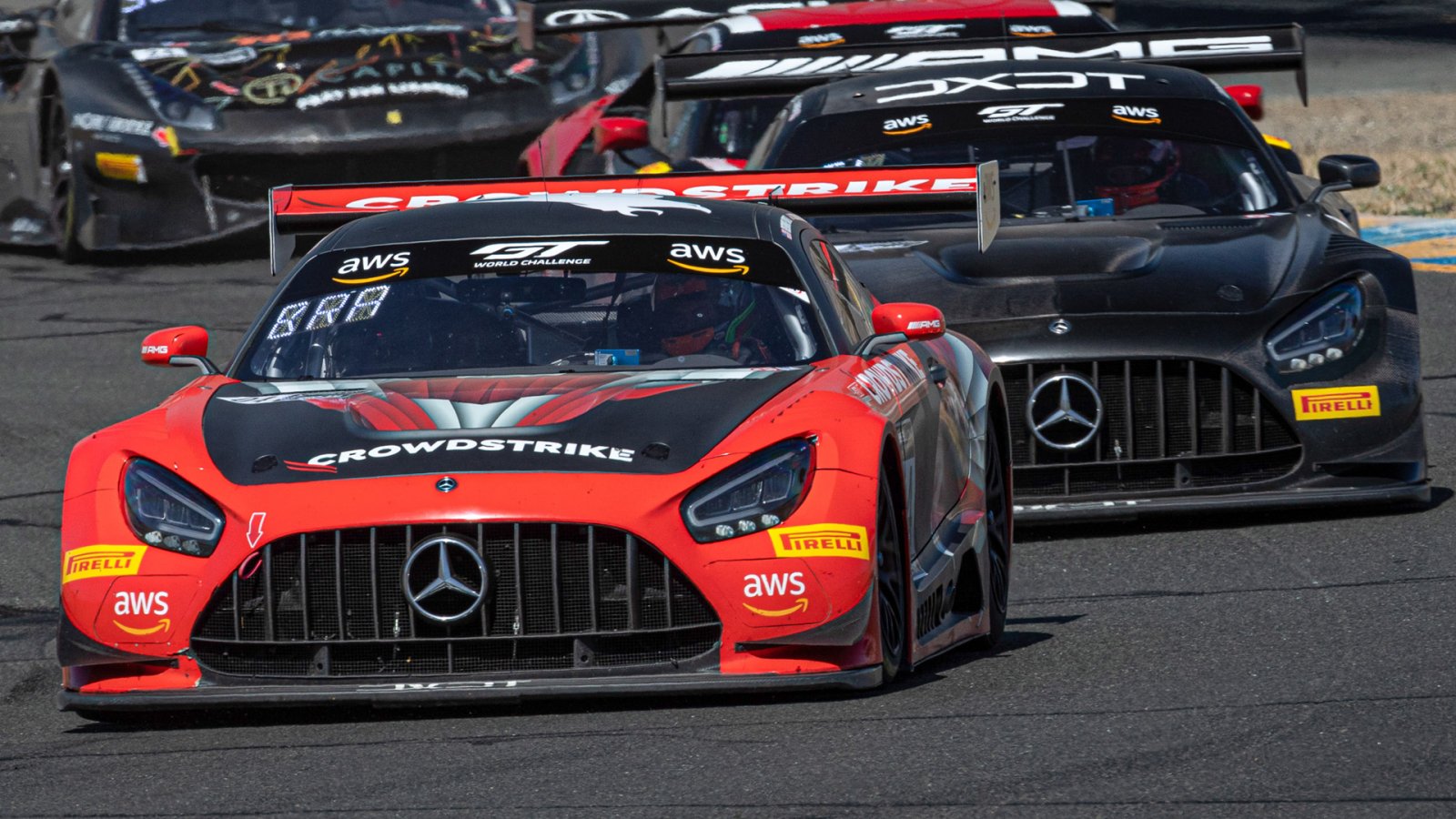 Mercedes-AMG GT3 Teams Pull Double Duty at Indianapolis Motor Speedway in Intercontinental GT Challenge 8 Hour and GT World Challenge America Season Finale