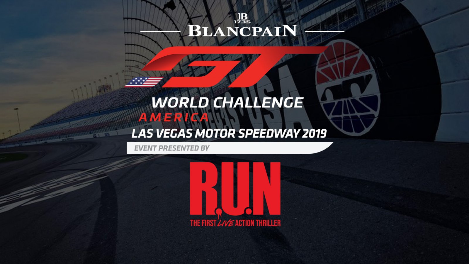Blancpain GT World Challenge America Partners with R.U.N – The First Live Action Thriller Produced by Cirque du Soleil
