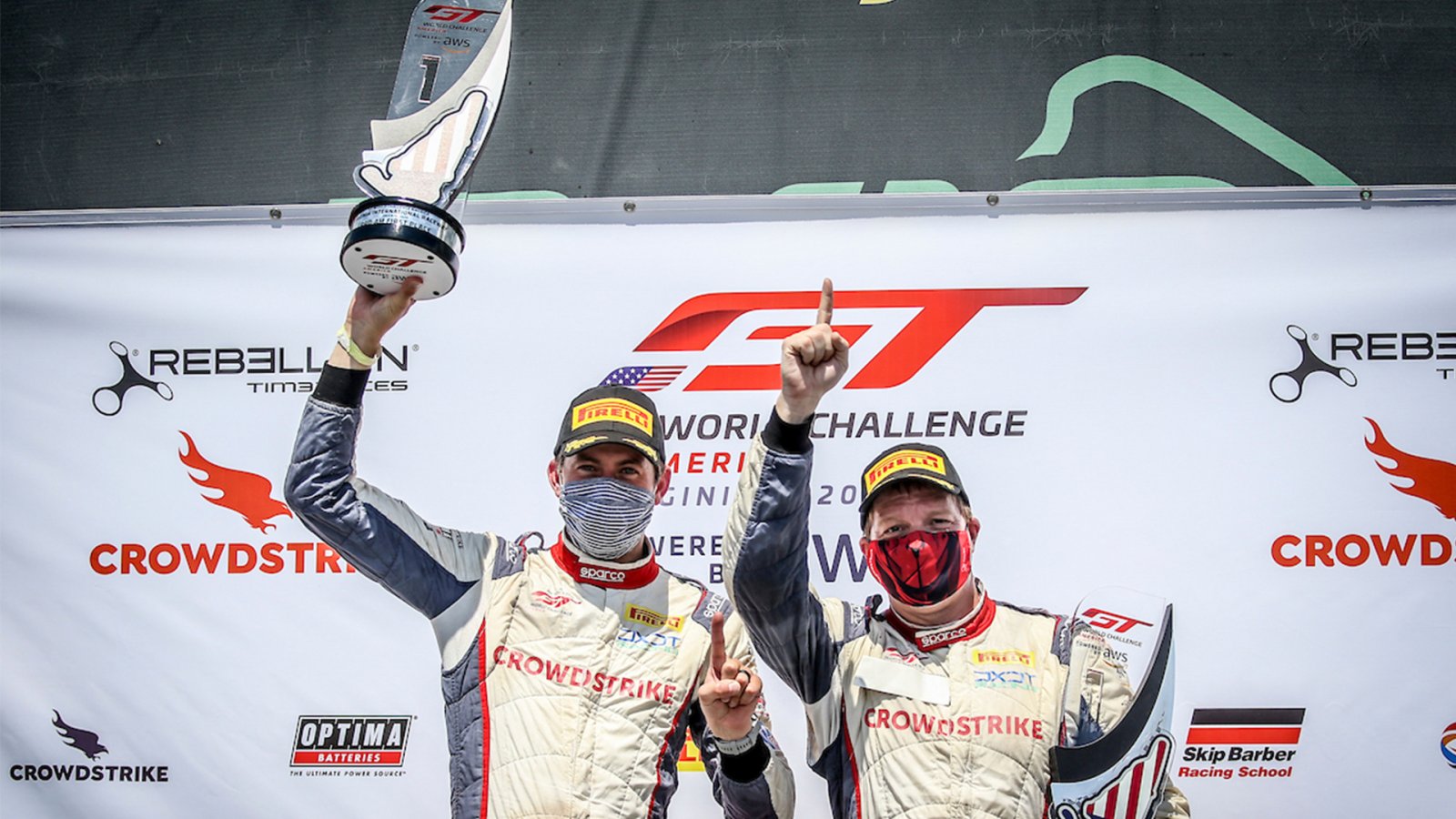 CrowdStrike Racing Takes First Victory in GT World Challenge