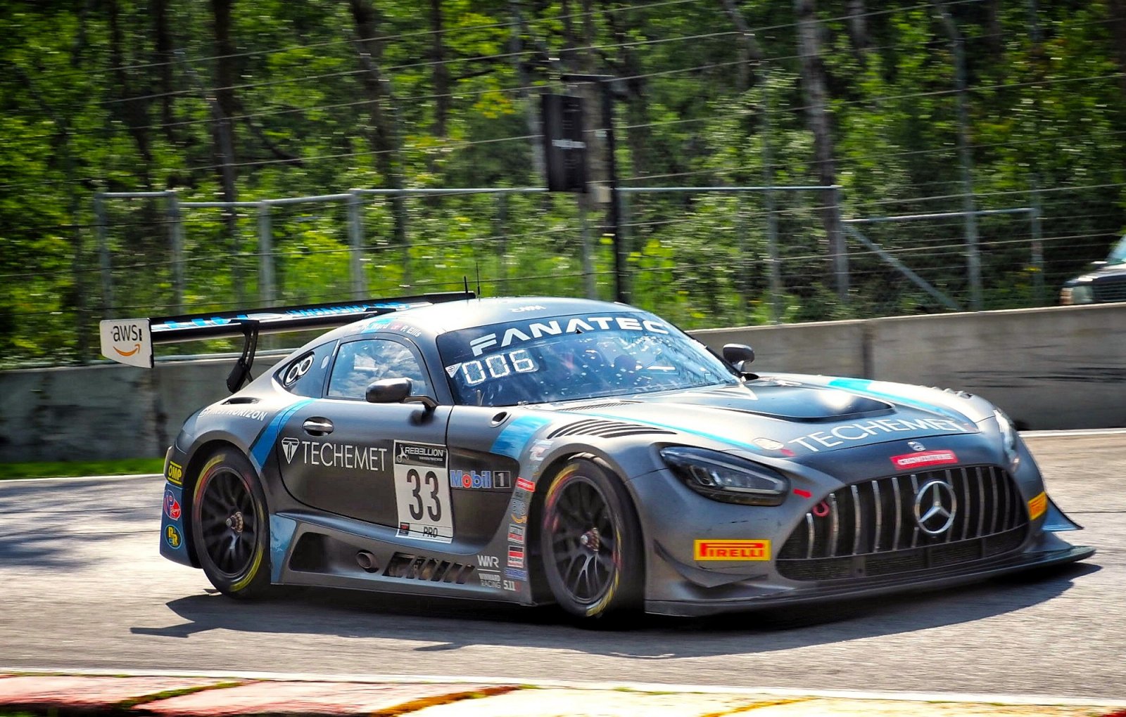 Mercedes-AMG Fastest in Pro and Pro-Am, Ferrari Tops Am In Friday Afternoon Practice at Road America