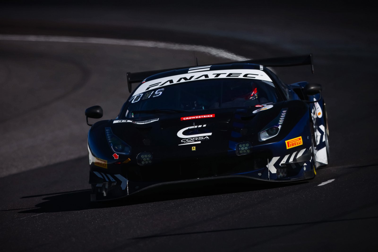 Conquest Racing’s Ferrari Tops Indy’s Red-Flag Interrupted Qualifying Session 