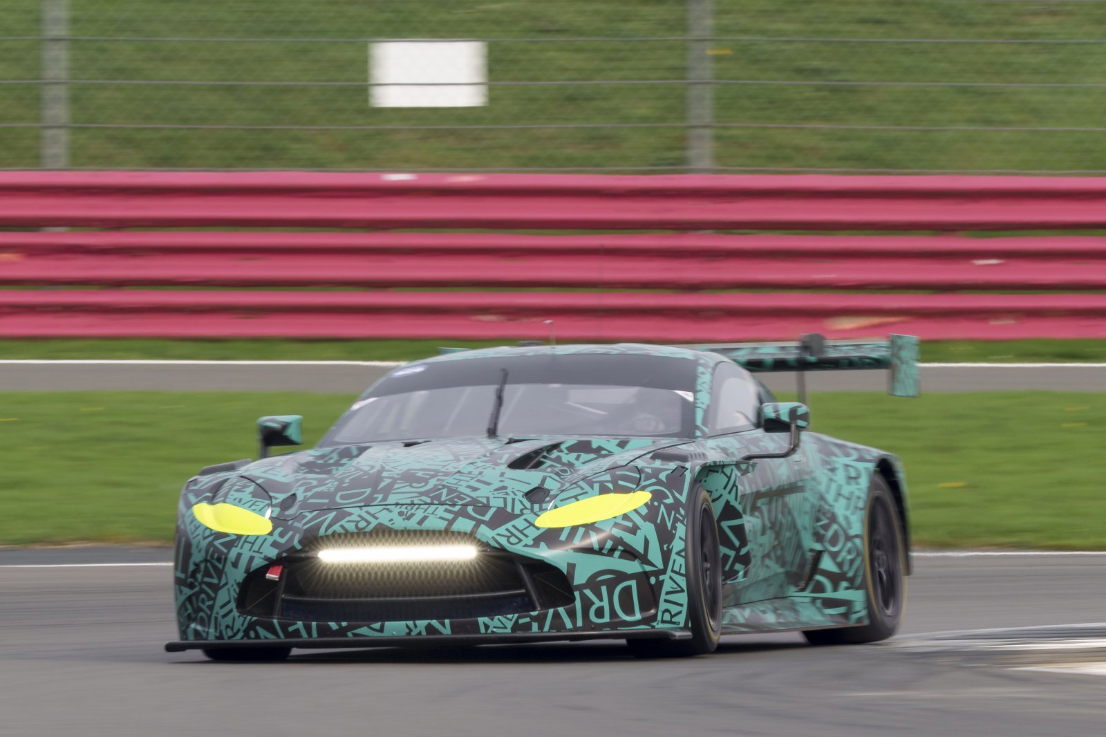 New Aston Martin GT3 spotted at Silverstone